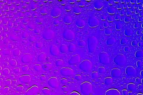 Close up of a water drops Stock Photos