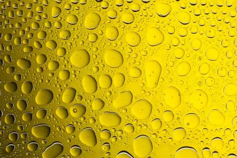 Close up of a water drops Foto stock