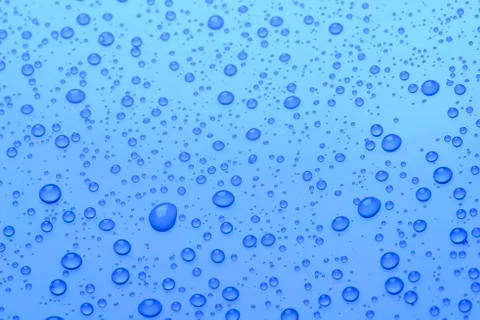 Close up of Water Drops Stock Photos
