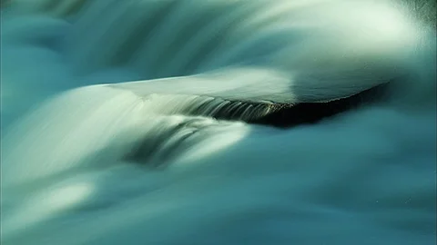 Close Water Fall Time Lapse Stock Footage 99116890