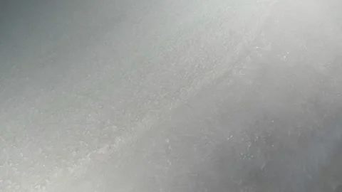 Close-up of water on a frozen lake, in Atacama, Chile Stock Footage 237016953