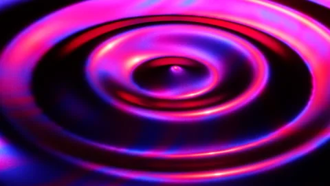 Close up of a water with red and blue li... | Stock Video | Pond5