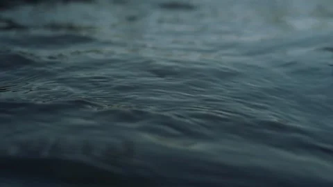 Close up of water ripples Stock Footage 247924376