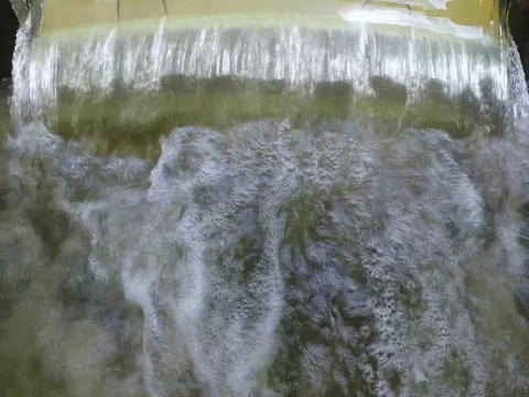 Close up water in river Stock Footage 77994632