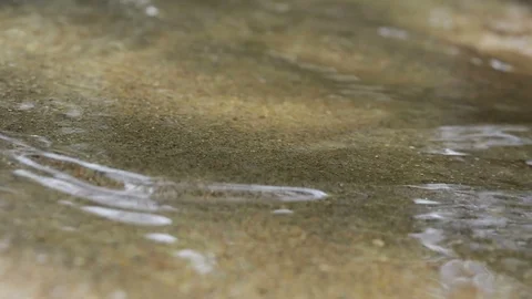 Close up of water surface Stock-Footage 95444849