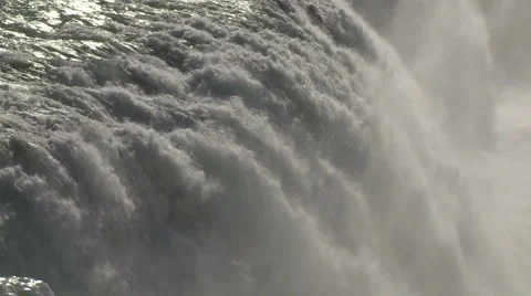 Close up of a waterfall Stock Footage 1117957