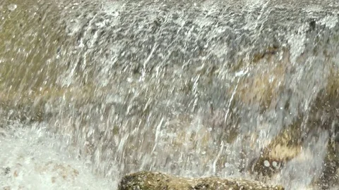 Close-up of a waterfall 스톡 동영상 79705858