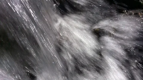 Close up of a waterfall Stock Footage 103538351