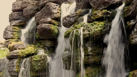 Close up Waterfall 库存影片 126792532