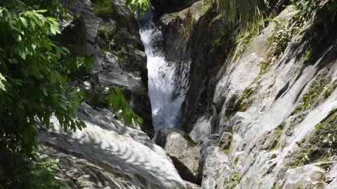 Close up waterfall Stock Footage 213986054