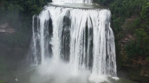 Close-up of waterfall Stock-Footage 247133942