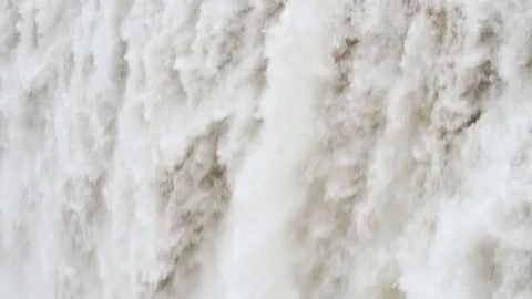 Close Up of Waterfall in Iceland Stock Footage 78710539