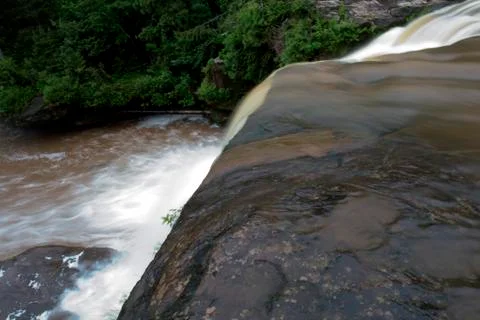 Close to a Waterfall Stock Photos