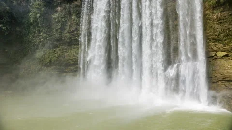 Close-up of a waterfalls Stock Footage 118726696