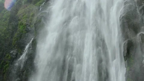 Close up of waterfalls Stock Footage 163982540
