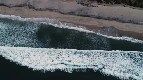 A close up of a wave Stock Footage 155464541