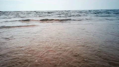 Close up wave on sea Stock Footage 114287652