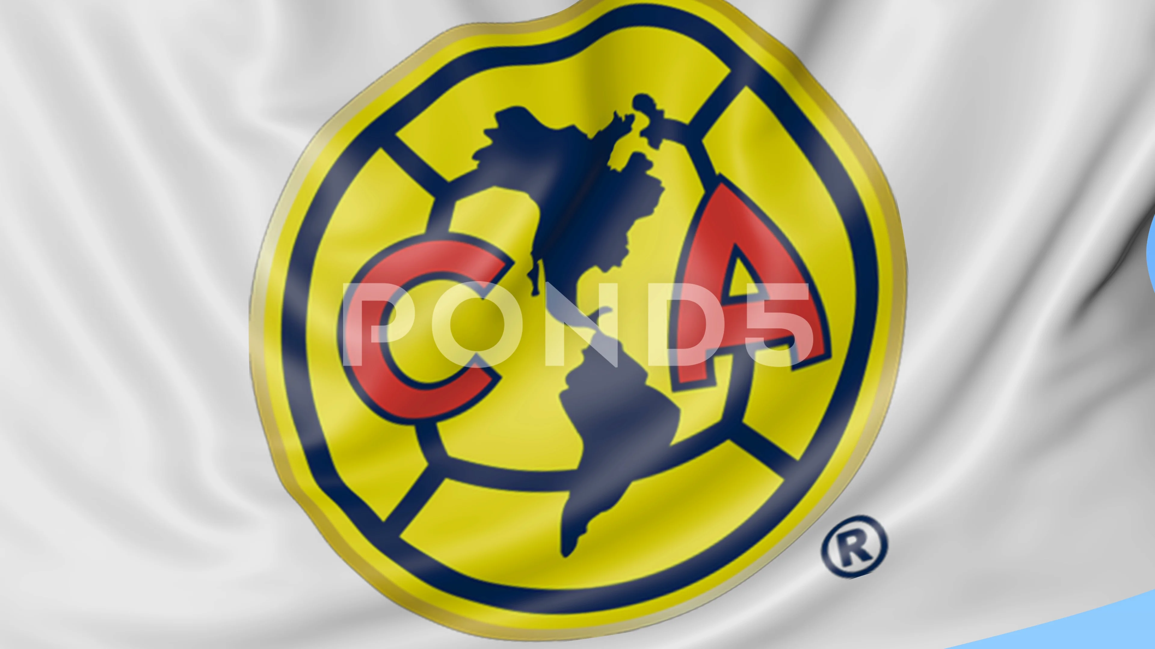 Club Atletico Independiente Flag Seamless Looped Waving with Pole