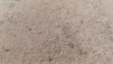 Close-up of weathered concrete surface with cracks and stains Stock Footage 332160691
