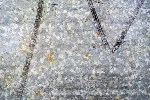 Close-Up of Weathered Pavement Texture Stock Photos