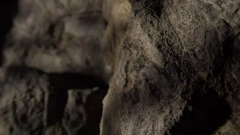 Close-up of Weathered Rock Surface Stock Footage 289845322