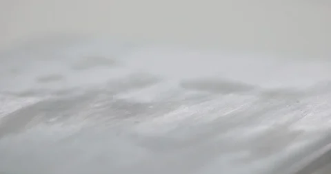 Close up of weighing scale calibration in using a set of reference Video stock 129038522