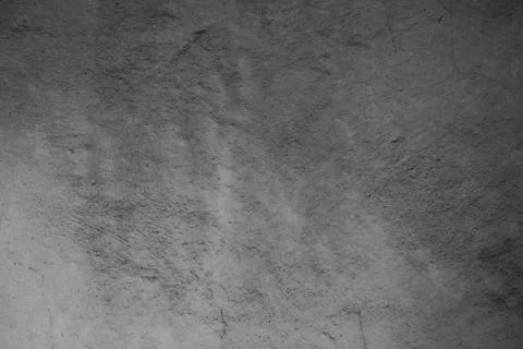 Close-up of White cement crack wall and peeled paint caused by water and sunl Stock Photos