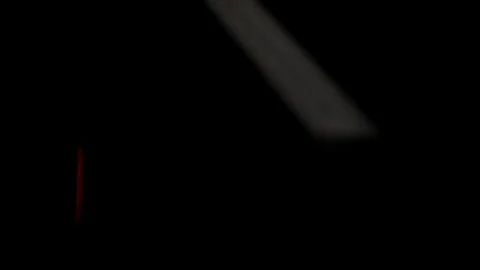Close up of white dotted line painted on roadways, dusk. Vídeo Stock 108048104