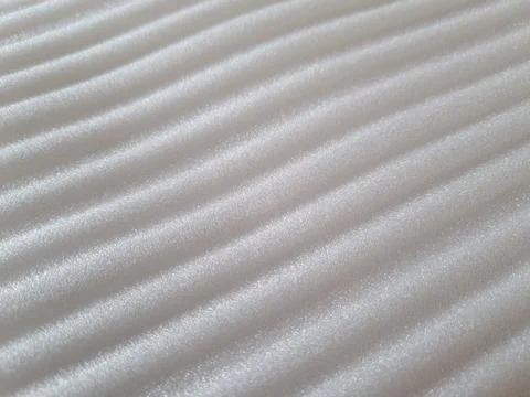 Close-up of white foam rubber Stock Photos