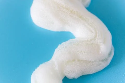 Close up of white mousse Stock Photos
