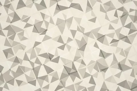 Close-up of white plastic hexagon-shaped objects Stock Illustration