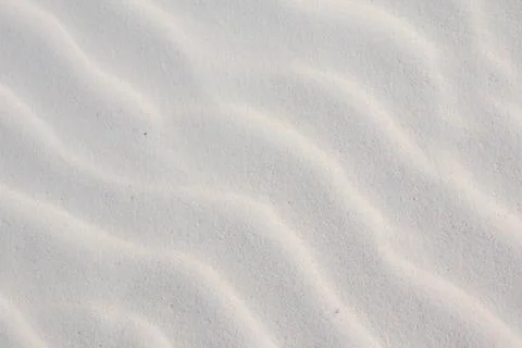 Close-up of White Sand Texture Fotos de archivo