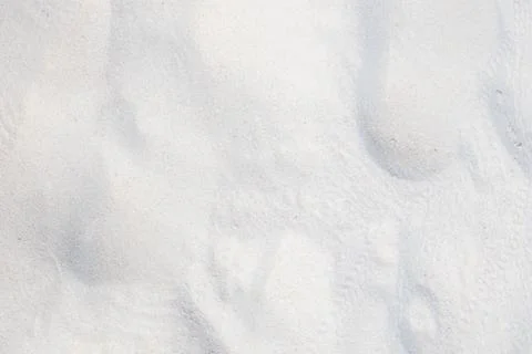 Close-up of White Sand Texture Foto stock