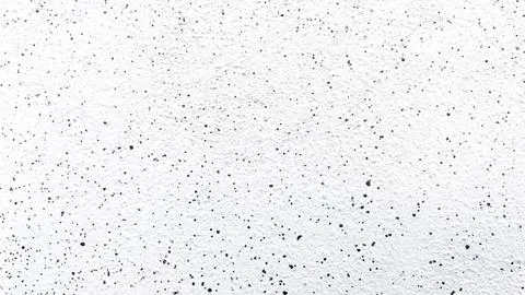 Close up White texture with black dots. Stock Photos