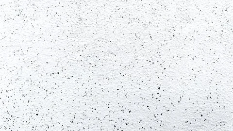Close up White texture with black dots. Stock Photos