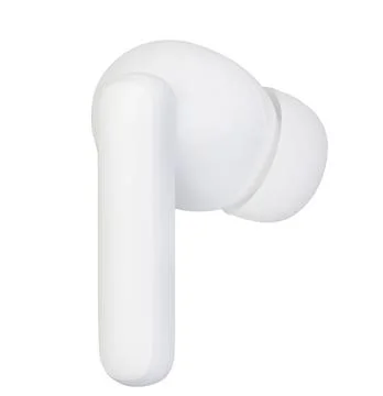 Close-Up of White Wireless Earbud Stock Photos
