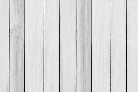 Close-up of white wood pattern and texture for background. Rustic wooden vert Stock Photos
