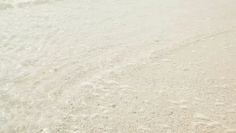 Close up of the whitecaps Video stock 86312118