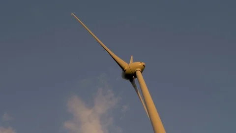 Close up of wind generator in arinaga. Stock Footage 97465776