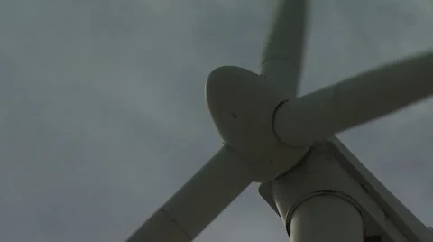 Close Up Of A Wind Turbine 2 Video stock 19171505