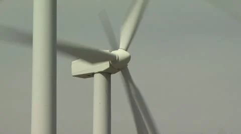 Close Up Of A Wind Turbine 스톡 동영상 19172513