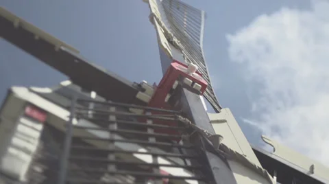 Close up of a Windmill Stock Footage 34319744