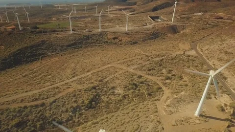 Close-up of a windmill propeller Video stock 81036418