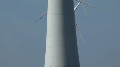 Close up Windmills in the Netherlands Stock Footage 164142045