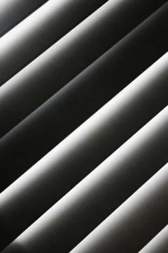 Close-up of window blinds Stock Photos