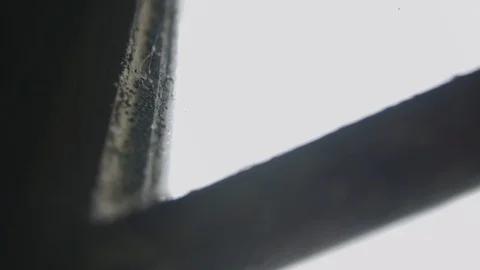 Close up of window frame Stockbeeldmateriaal 89533469