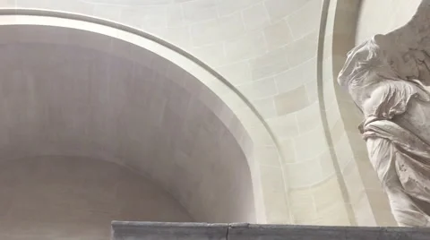 Close up The Winged Victory of Samothrace Vidéo 51397539