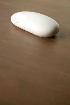 Close up of a wireless mouse 写真素材
