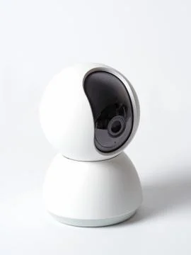 Close up wireless web camera for surveillance and communication. Technologica Stock Photos