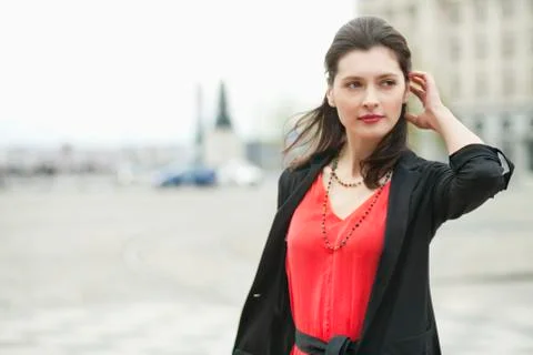 Close-up of a woman Stock Photos